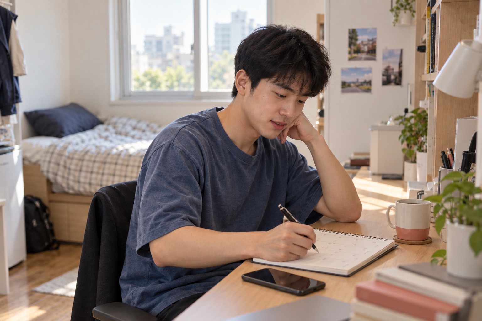 잔잔한 온기 새 생활 사진